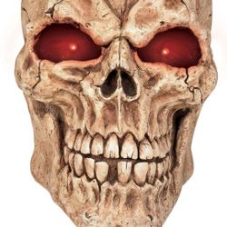 Halloween Skull Light & Voice..brand New In The Box