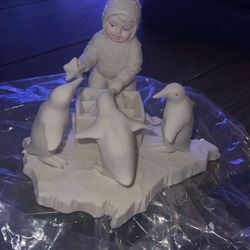 Snowbabies With Penguins New No Box 