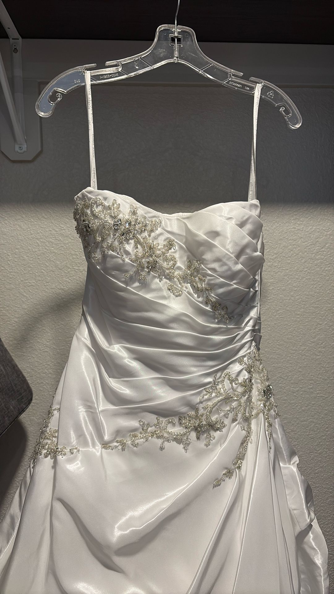 Alfred Angelo Strapless Wedding Dress 