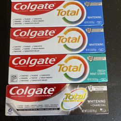 Total Colgate Toothpaste Bundle