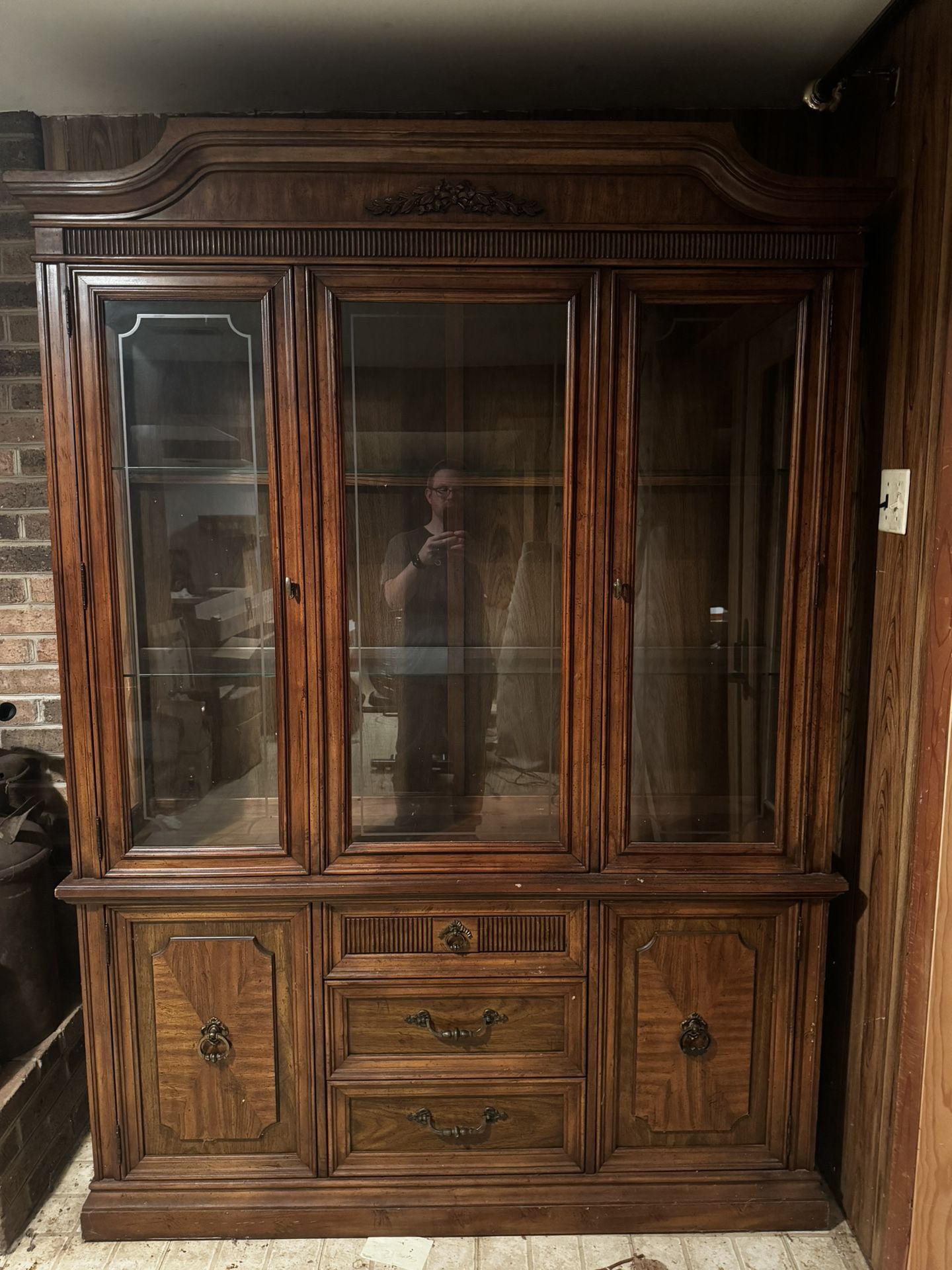 Vintage China Cabinet