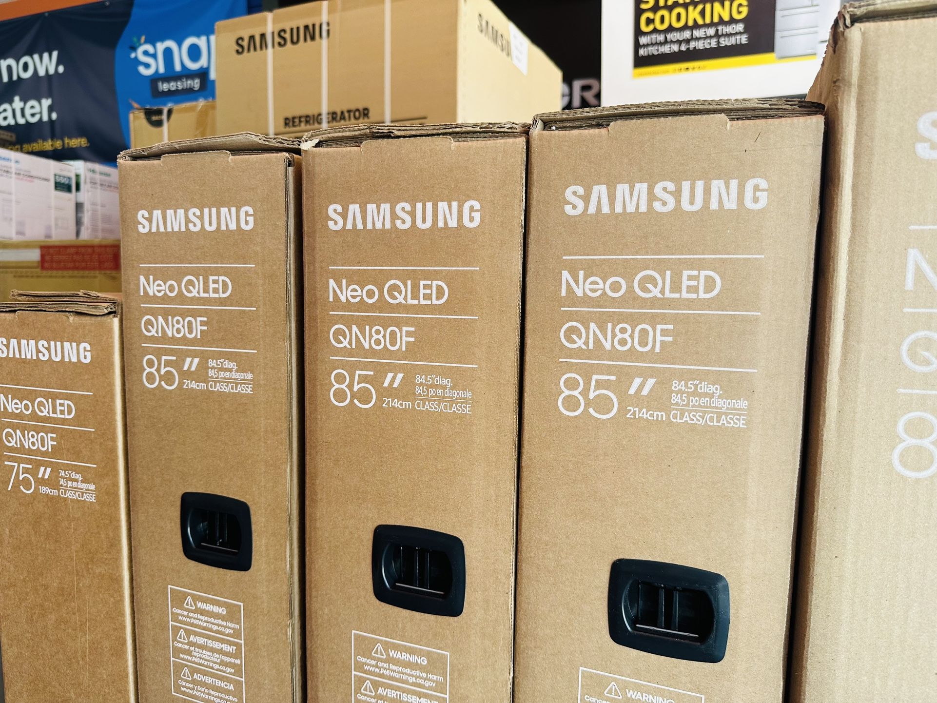85” Samsung NEO QLED QN80F 4K 2025 TV