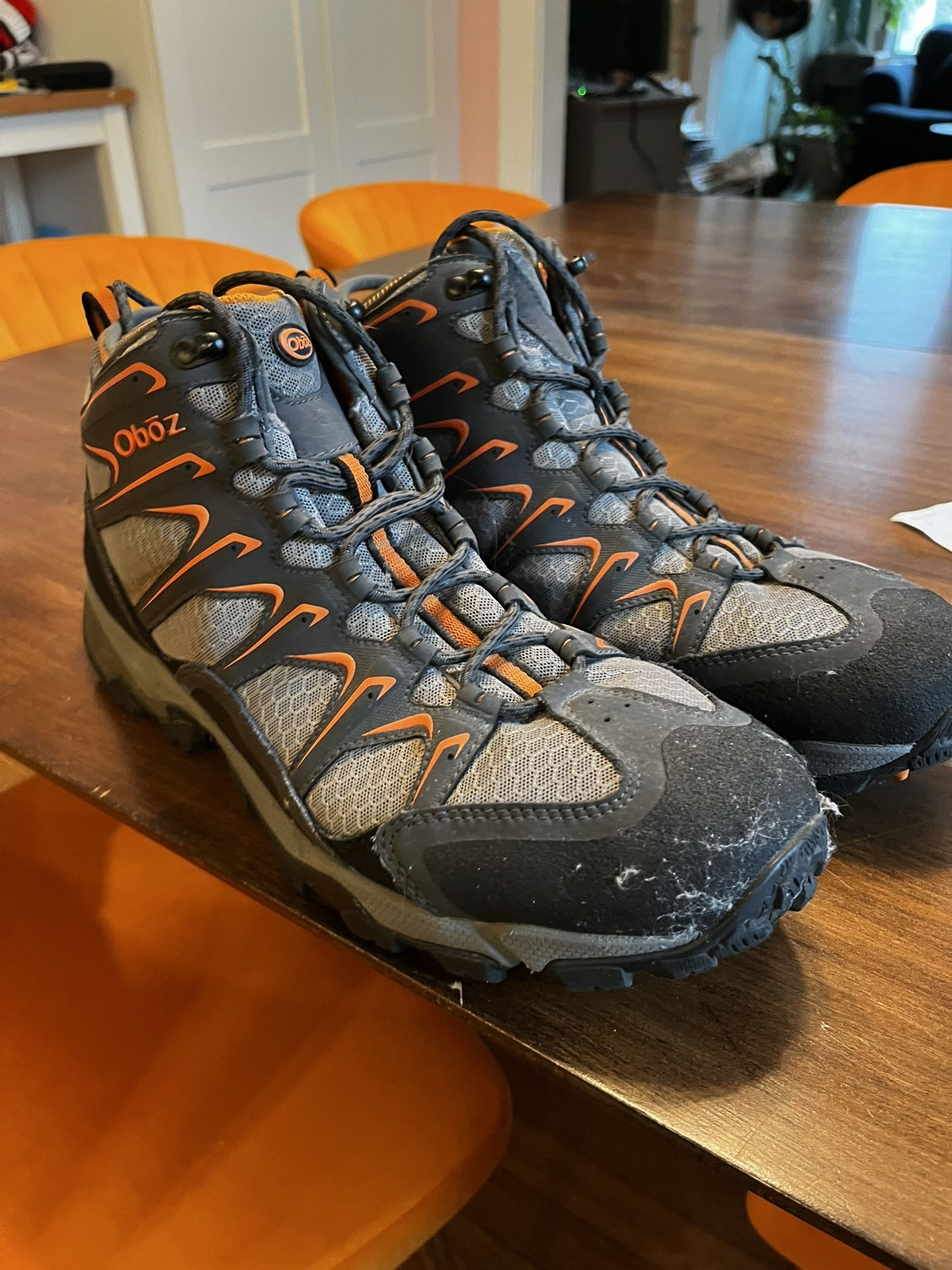 Oboz Hiking Boots Size 14 In Good Shape