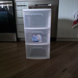 Sterilite 3 Drawer Storage