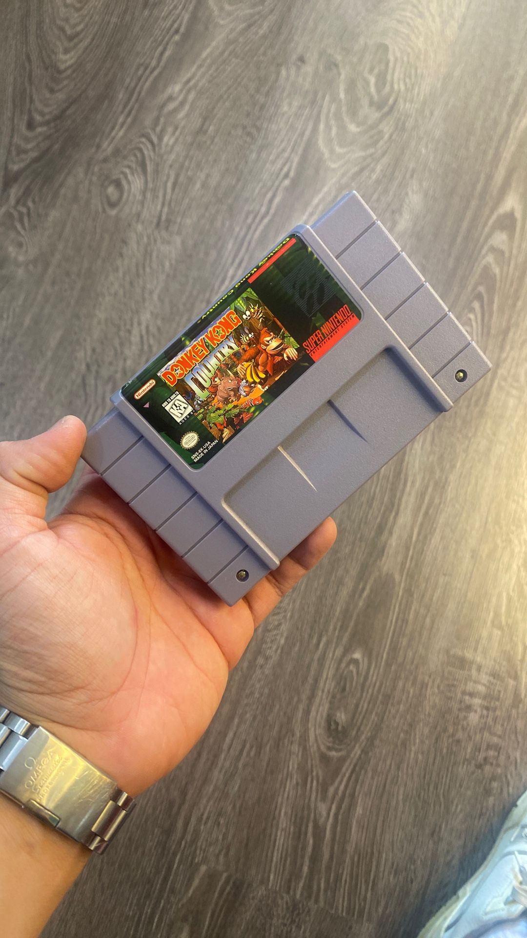 SNES Super Nintendo Donkey Kong Country