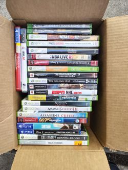 Games for sale Xbox, PlayStation, Nintendo