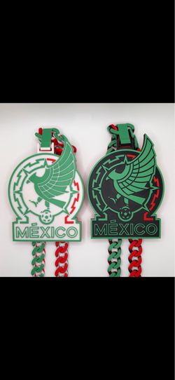 Mexico/ Soccer/ Futbol/ World Cup/ Sports/ Hype Chain/ Necklace/ New