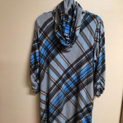 Flannel dress extra-large very nice dress.