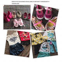 Girls Clothing & Shoes infant thru 4 Toddler