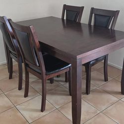 Solid Wood Dining Table Set Delivery Available