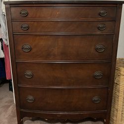 Vintage Mahogany Dresser