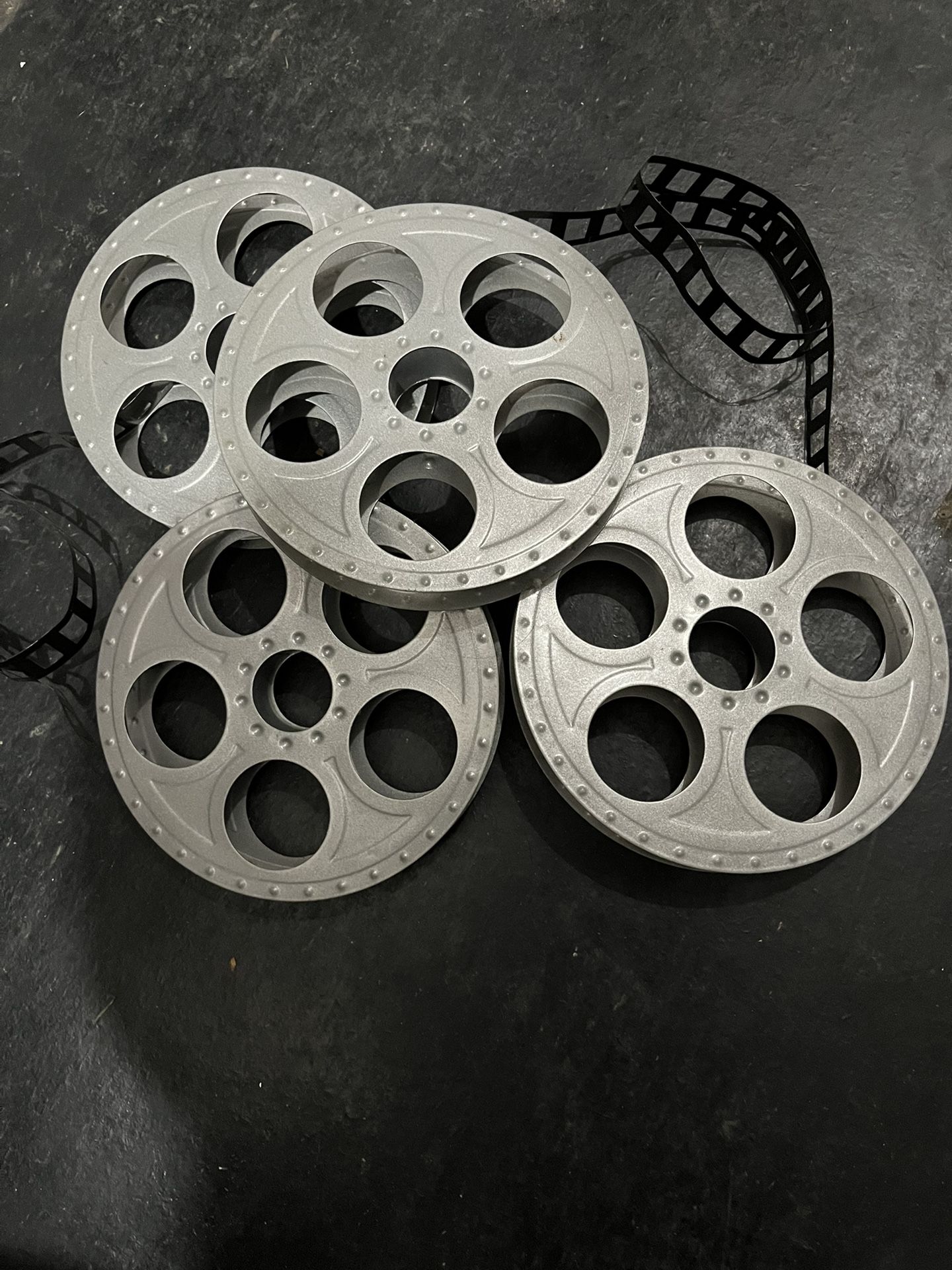 Metal Film 8” reels For Decor