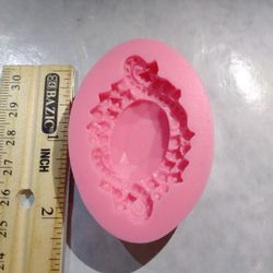 Silicon Mold For Fondant Or Chocolate $7