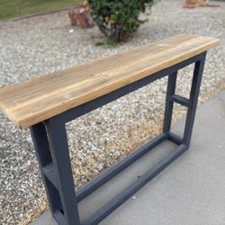 Rustic C&B Inspired Sofa Table 