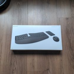 Microsoft ergonomic Desktop Keyboard Mouse And Number Pad