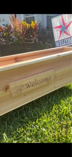 Apopka Cedar planter boxes box