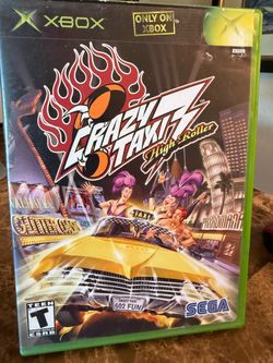 Crazy Taxi 3 High Roller - Microsoft Original Xbox with manual