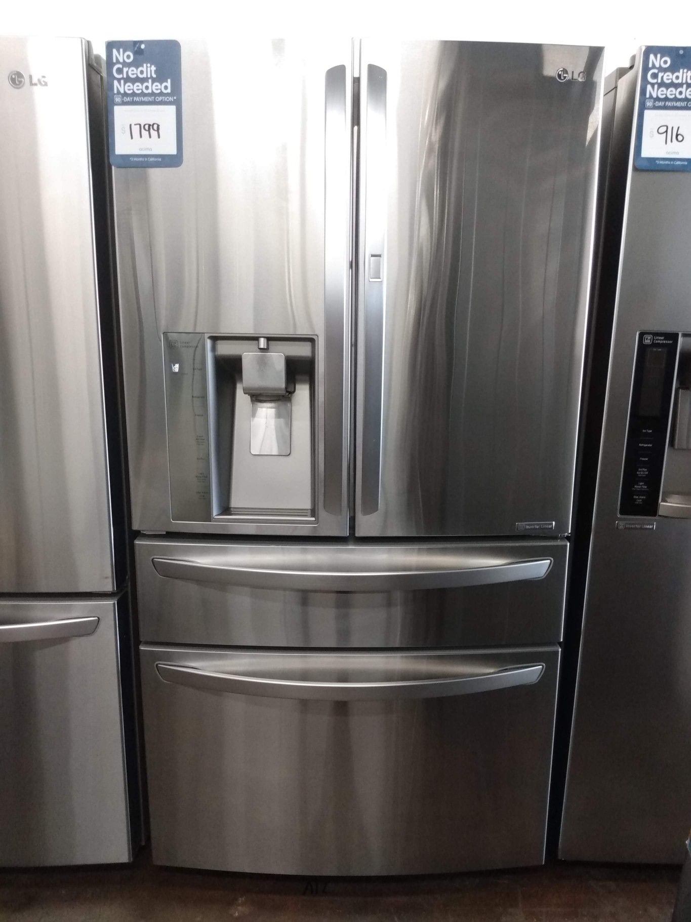 LG French 4 Door Refrigerator