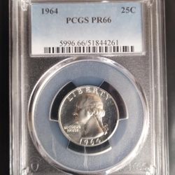 PR66 Silver Washington Quarter 