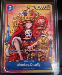 Monkey D Luffy 2nd Anniversary Stamped Promo