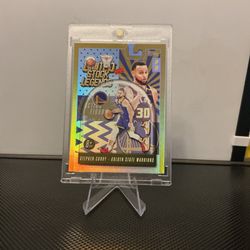 Stepen Curry Topps Card Golden State Warriors 