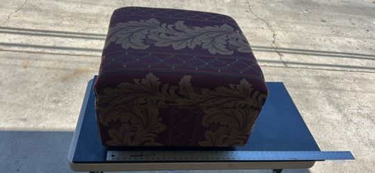 Upholstered Ottoman Footstool