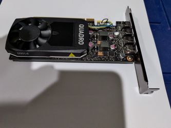 NVIDIA Quadro P1000 4GB Low Profile Graphics Card – Excellent Condition