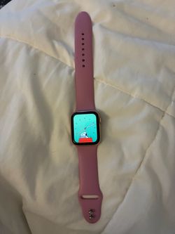 Apple Watch Gold Aluminum Pink Sport Band