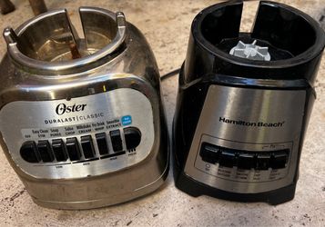 Hamilton Beach and Oyster Blenders