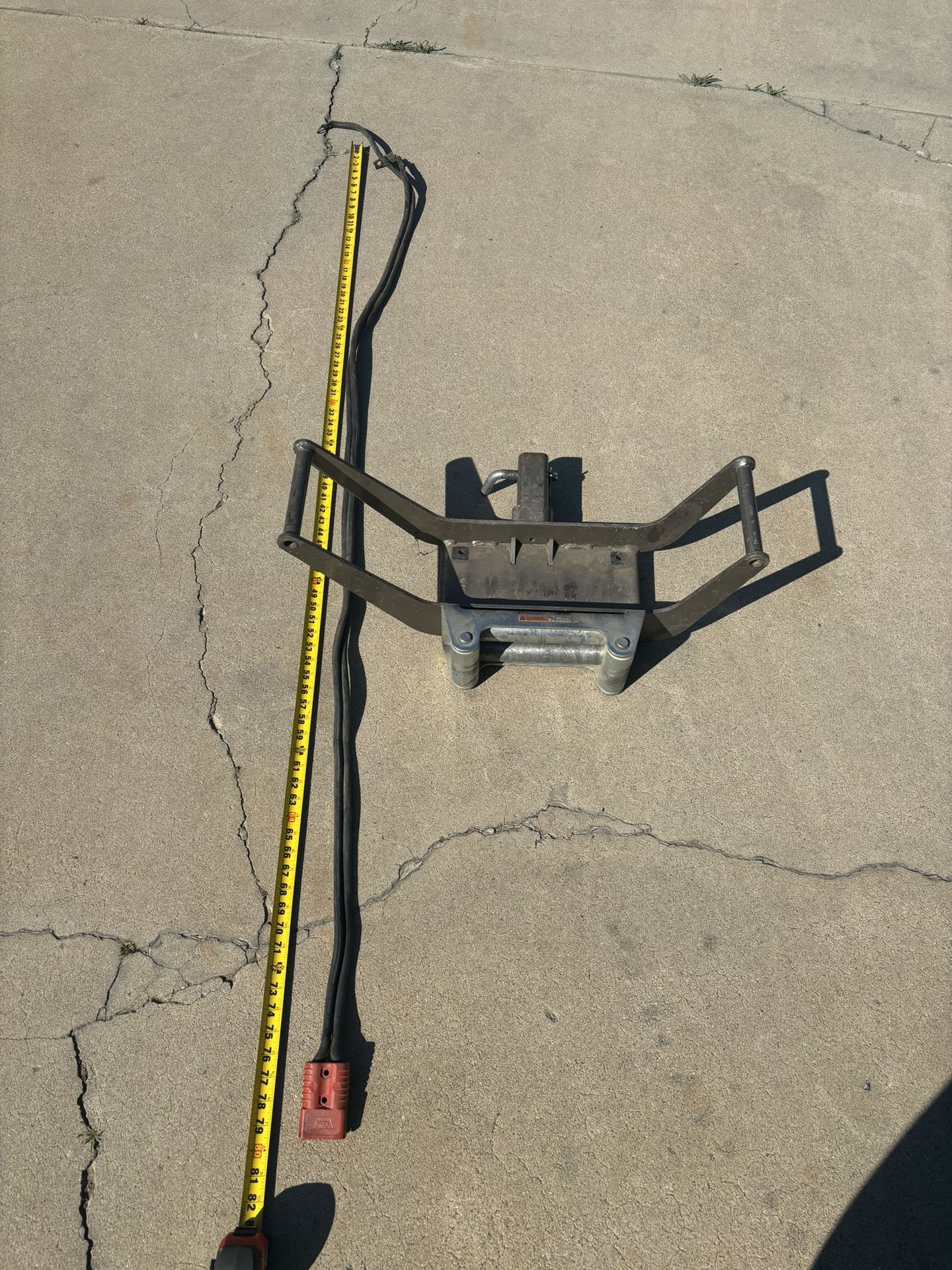Warn Winch Cradle Receiver Mount