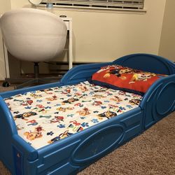 Toddler Bed & Mattress 