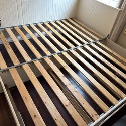 IKEA Daybed Trundle Twin Bed Includes Mattress 