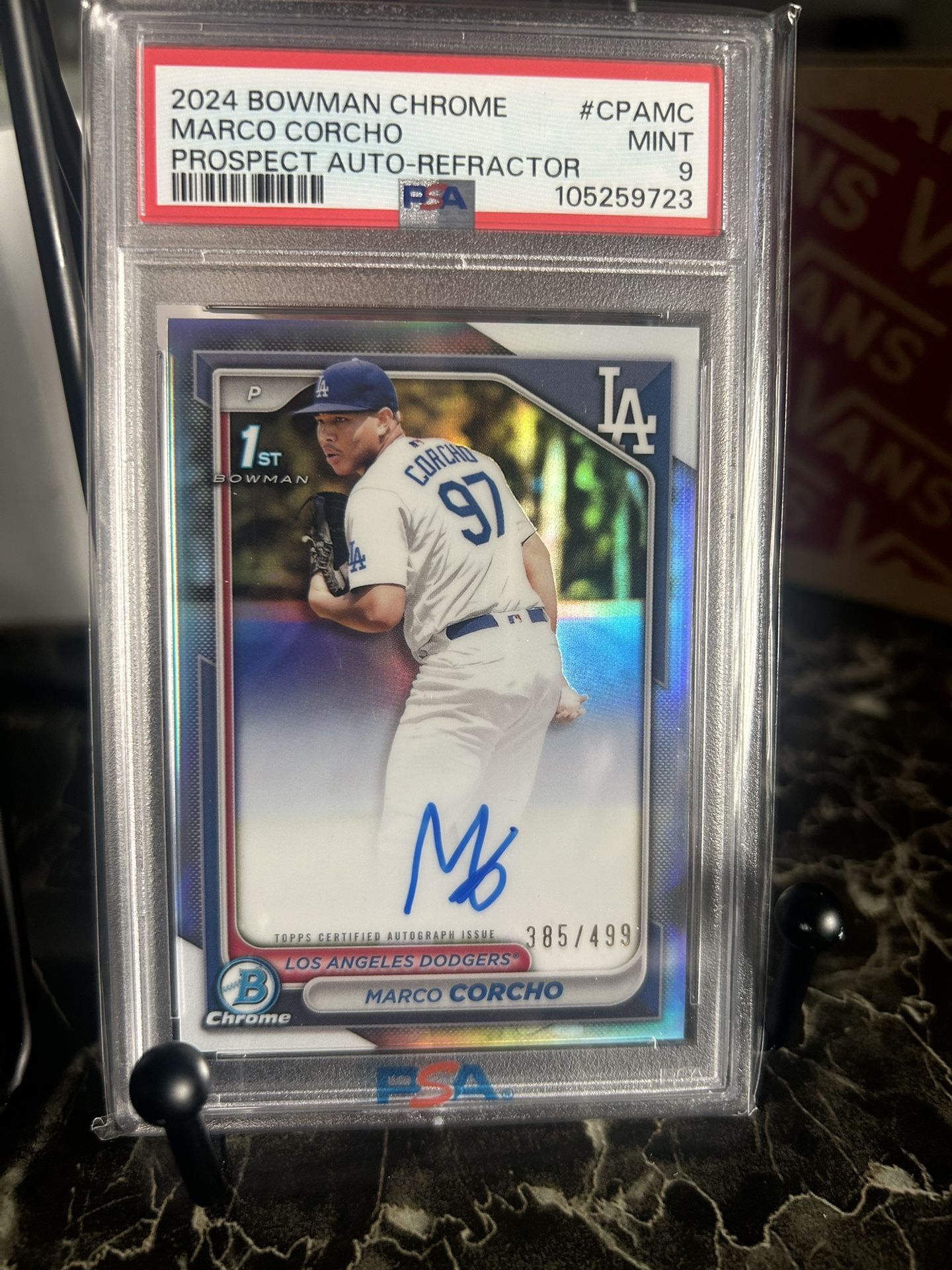2024 Bowman Chrome Marco Corcho
