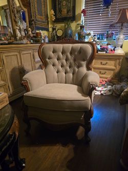 Antique Sofa and Chair