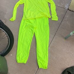 Neon Sweat Suit
