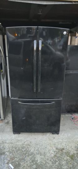 GE Black French Door Refrigerator- Can Deliver 