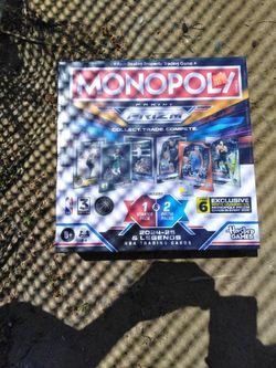 Monopoly basketball trading card game