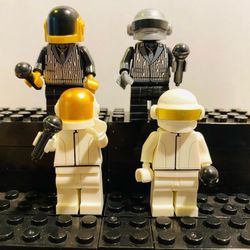 Daft Punk Minifigures Music Collectibles | New Custom LEGO Compatible Toy