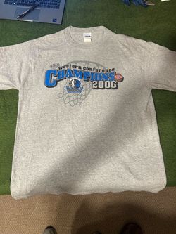 🏀 Vintage 2006 Dallas Mavericks Western Conference Champions T-Shirt – Large