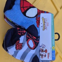 New Spidey Socks 2t/3t