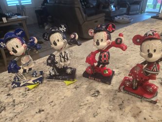 Disney limited edition Mickey Mouse baseball and basketball teams