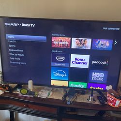 50 Inch Sharp Roku TV