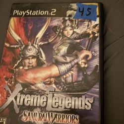 Xtreme Legends Smaurai Warriors Ps2