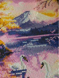 Finished diamond painting