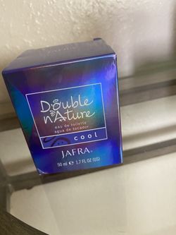 New DOUBLE NATURE. COOL JAFRA PERFUME