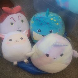 4 Plush Stuffed Critters 1 Great Price
