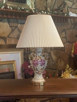 Antique Lamp With Shade