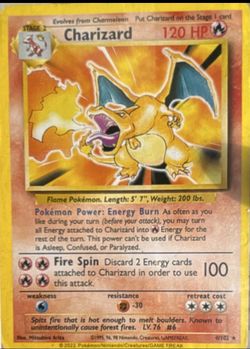 Charzard Red Hp bar Pokémon