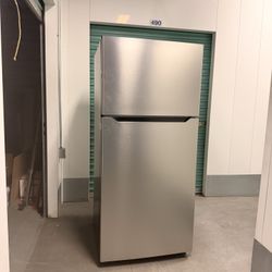 Stainless Steel Fridge Like New
