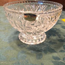 Polonia 24% Lead Crystal Footed Bowl
